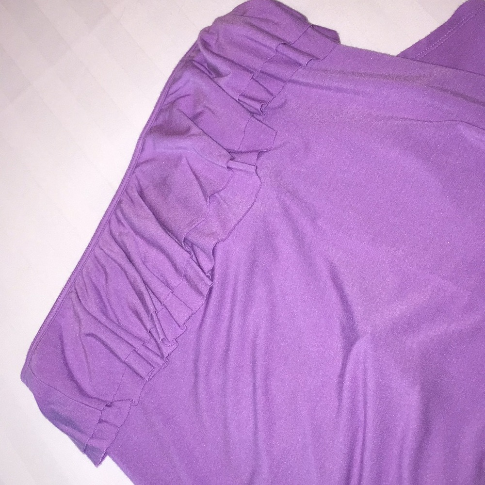 VS Lilac Ruffle Cover-up Size Small - Picture 5 of 5